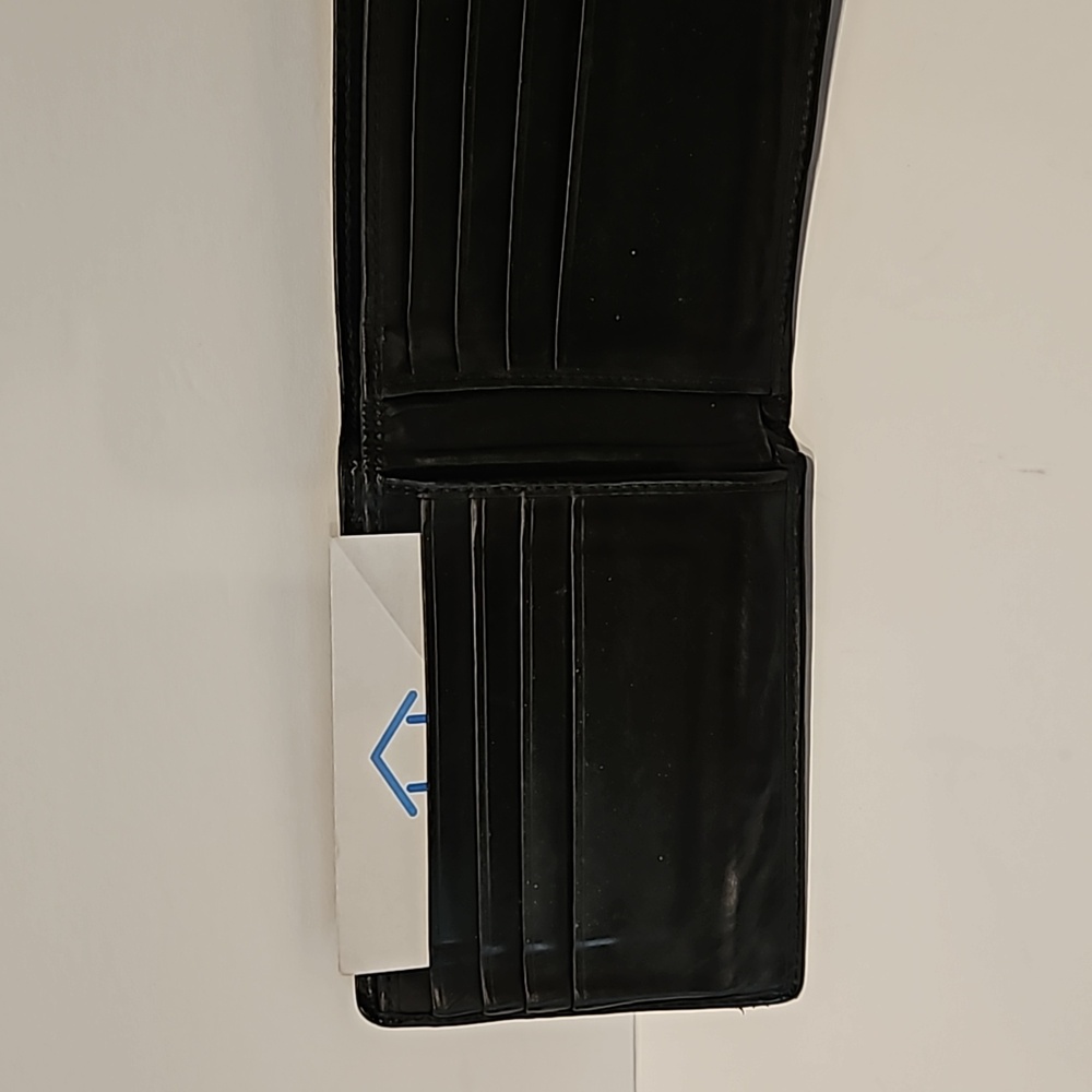 Coach Wallet Leather Bi Fold Classic Traditional Black - Picture 4 of 11